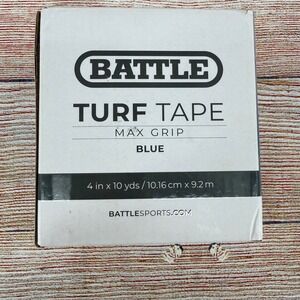 Battle Sports Max Grip Turf Tape Blue 4in  Football Protection